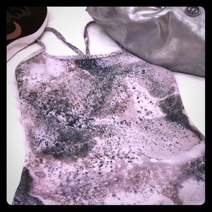 Lululemon moonrock galaxy print racerback tank